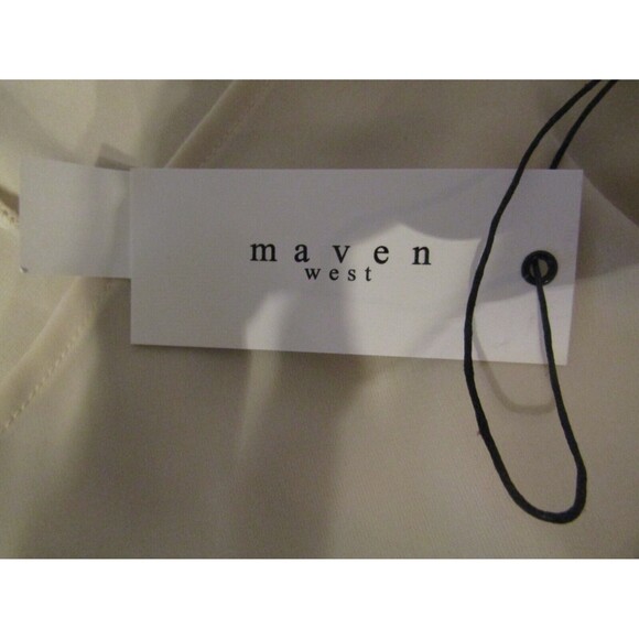 Maven West Cami NWT Nude Camisole Tank Top Adjustable Straps Womens Size L - Picture 8 of 10